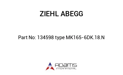 134598 type MK165-6DK.18.N