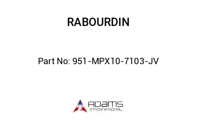 951-MPX10-7103-JV
