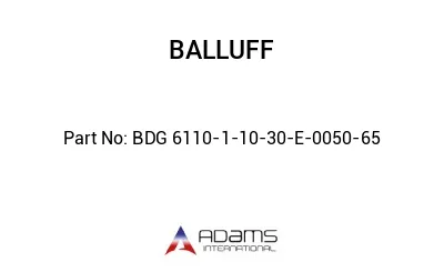 BDG 6110-1-10-30-E-0050-65									