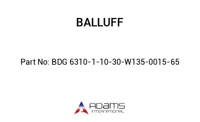 BDG 6310-1-10-30-W135-0015-65									