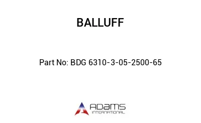 BDG 6310-3-05-2500-65									