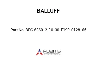 BDG 6360-2-10-30-E190-0128-65									