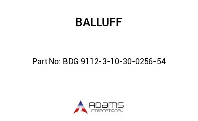 BDG 9112-3-10-30-0256-54									