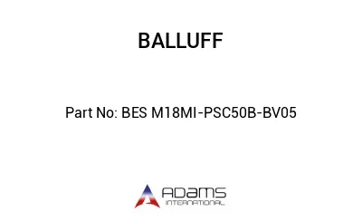 BES M18MI-PSC50B-BV05