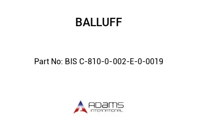 BIS C-810-0-002-E-0-0019									