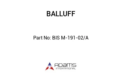 BIS M-191-02/A									