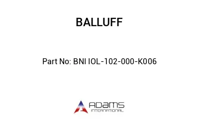 BNI IOL-102-000-K006									