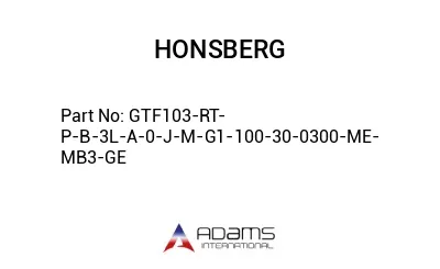 GTF103-RT-P-B-3L-A-0-J-M-G1-100-30-0300-ME-MB3-GE GTF103-RT-P-B-3L-A-0-J-M-G1-100-30-0300-ME-MB3-GE