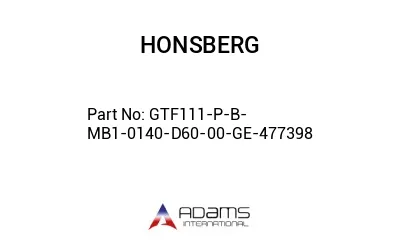 GTF111-P-B-MB1-0140-D60-00-GE-477398 GTF111-P-B-MB1-0140-D60-00-GE-477398