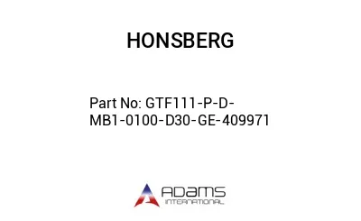 GTF111-P-D-MB1-0100-D30-GE-409971 GTF111-P-D-MB1-0100-D30-GE-409971
