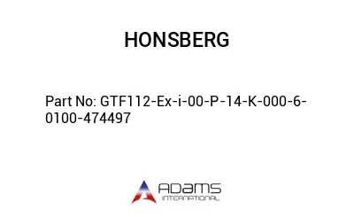 GTF112-Ex-i-00-P-14-K-000-6-0100-474497 GTF112-Ex-i-00-P-14-K-000-6-0100-474497