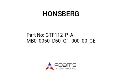 GTF112-P-A-MB0-0050-D60-G1-000-00-GE GTF112-P-A-MB0-0050-D60-G1-000-00-GE