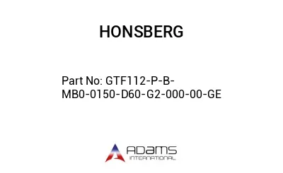 GTF112-P-B-MB0-0150-D60-G2-000-00-GE GTF112-P-B-MB0-0150-D60-G2-000-00-GE