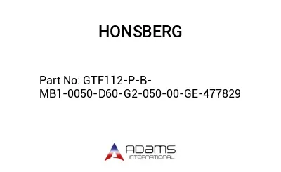GTF112-P-B-MB1-0050-D60-G2-050-00-GE-477829 GTF112-P-B-MB1-0050-D60-G2-050-00-GE-477829