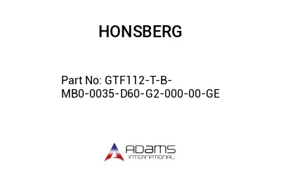 GTF112-T-B-MB0-0035-D60-G2-000-00-GE GTF112-T-B-MB0-0035-D60-G2-000-00-GE