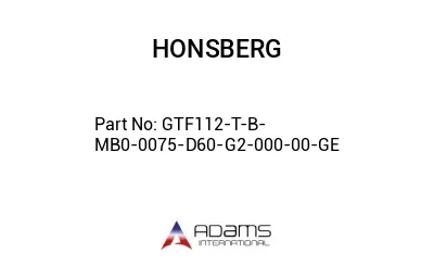 GTF112-T-B-MB0-0075-D60-G2-000-00-GE GTF112-T-B-MB0-0075-D60-G2-000-00-GE