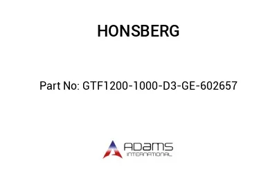 GTF1200-1000-D3-GE-602657 GTF1200-1000-D3-GE-602657