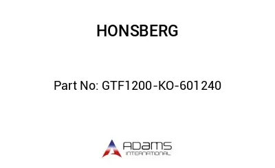 GTF1200-KO-601240 GTF1200-KO-601240