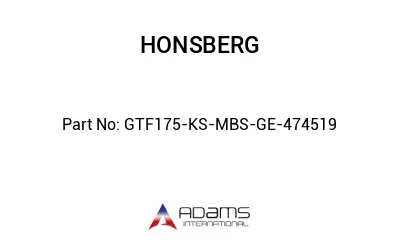 GTF175-KS-MBS-GE-474519 GTF175-KS-MBS-GE-474519