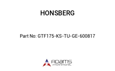 GTF175-KS-TU-GE-600817 GTF175-KS-TU-GE-600817