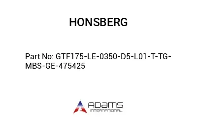 GTF175-LE-0350-D5-L01-T-TG-MBS-GE-475425 GTF175-LE-0350-D5-L01-T-TG-MBS-GE-475425