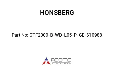 GTF2000-B-WD-L05-P-GE-610988 GTF2000-B-WD-L05-P-GE-610988