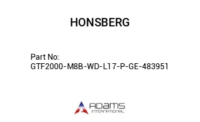 GTF2000-M8B-WD-L17-P-GE-483951 GTF2000-M8B-WD-L17-P-GE-483951