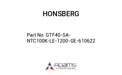 GTF40-SA-NTC100K-LE-1200-GE-610622 GTF40-SA-NTC100K-LE-1200-GE-610622