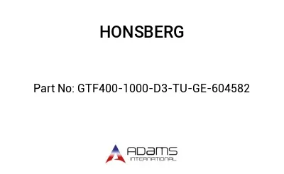GTF400-1000-D3-TU-GE-604582 GTF400-1000-D3-TU-GE-604582