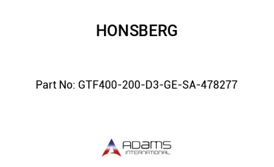 GTF400-200-D3-GE-SA-478277 GTF400-200-D3-GE-SA-478277