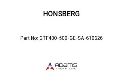 GTF400-500-GE-SA-610626 GTF400-500-GE-SA-610626