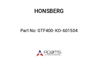GTF400-KO-601504 GTF400-KO-601504