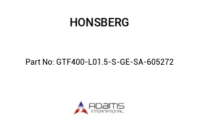 GTF400-L01.5-S-GE-SA-605272 GTF400-L01.5-S-GE-SA-605272