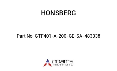 GTF401-A-200-GE-SA-483338 GTF401-A-200-GE-SA-483338