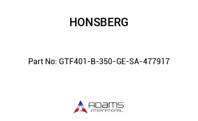 GTF401-B-350-GE-SA-477917 GTF401-B-350-GE-SA-477917