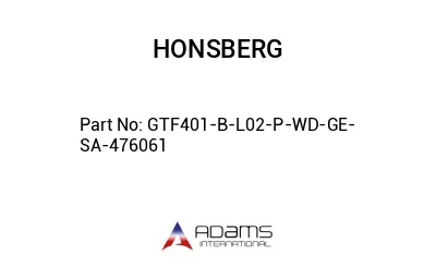 GTF401-B-L02-P-WD-GE-SA-476061 GTF401-B-L02-P-WD-GE-SA-476061