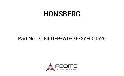 GTF401-B-WD-GE-SA-600526 GTF401-B-WD-GE-SA-600526