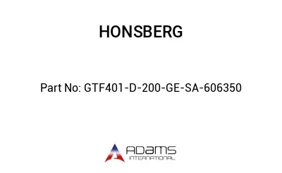 GTF401-D-200-GE-SA-606350 GTF401-D-200-GE-SA-606350