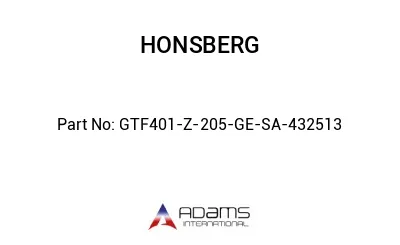 GTF401-Z-205-GE-SA-432513 GTF401-Z-205-GE-SA-432513