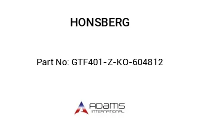 GTF401-Z-KO-604812 GTF401-Z-KO-604812