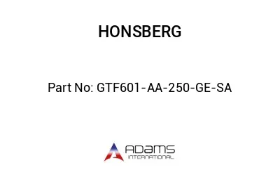 GTF601-AA-250-GE-SA GTF601-AA-250-GE-SA