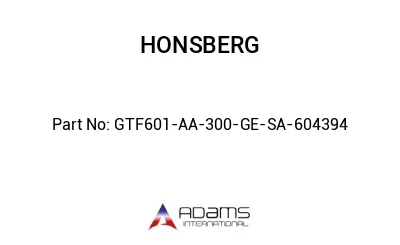 GTF601-AA-300-GE-SA-604394 GTF601-AA-300-GE-SA-604394
