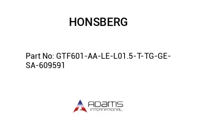 GTF601-AA-LE-L01.5-T-TG-GE-SA-609591 GTF601-AA-LE-L01.5-T-TG-GE-SA-609591