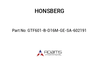 GTF601-B-D16M-GE-SA-602191 GTF601-B-D16M-GE-SA-602191