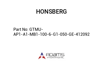 GTMU-AP1-A1-MB1-100-6-G1-050-GE-412092 GTMU-AP1-A1-MB1-100-6-G1-050-GE-412092
