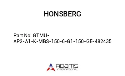 GTMU-AP2-A1-K-MBS-150-6-G1-150-GE-482435 GTMU-AP2-A1-K-MBS-150-6-G1-150-GE-482435