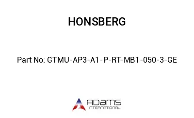 GTMU-AP3-A1-P-RT-MB1-050-3-GE GTMU-AP3-A1-P-RT-MB1-050-3-GE