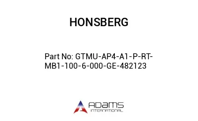 GTMU-AP4-A1-P-RT-MB1-100-6-000-GE-482123 GTMU-AP4-A1-P-RT-MB1-100-6-000-GE-482123