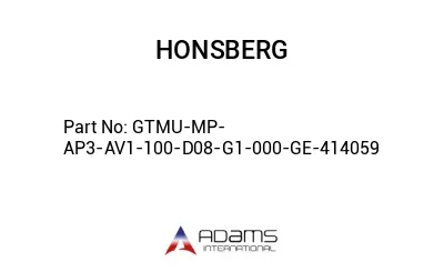GTMU-MP-AP3-AV1-100-D08-G1-000-GE-414059 GTMU-MP-AP3-AV1-100-D08-G1-000-GE-414059