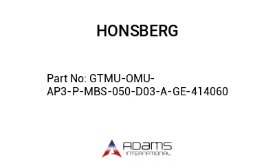 GTMU-OMU-AP3-P-MBS-050-D03-A-GE-414060 GTMU-OMU-AP3-P-MBS-050-D03-A-GE-414060
